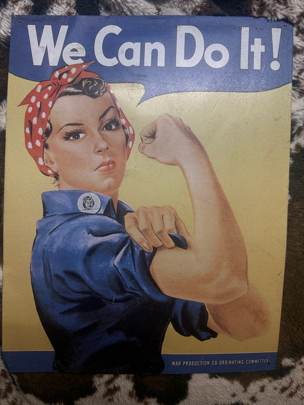 We Can Do It! Rosie the Riveter Vintage Poster